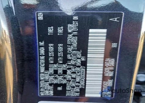 2025 Lexus Nx 250 Base z USA, uszkodzony, nr VIN 2T2ADCAZXSC020817